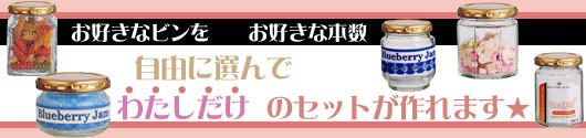 お得な、保存ビン お試し21本セット
